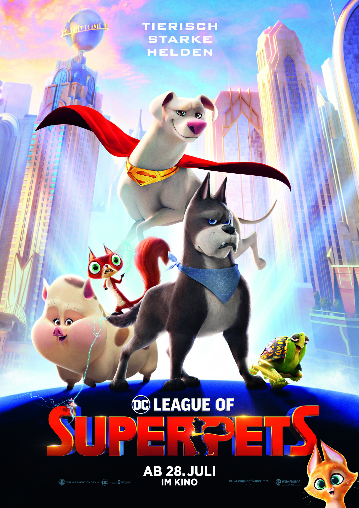 Das offizielle Kinoplakat zu DC League of Super-Pets