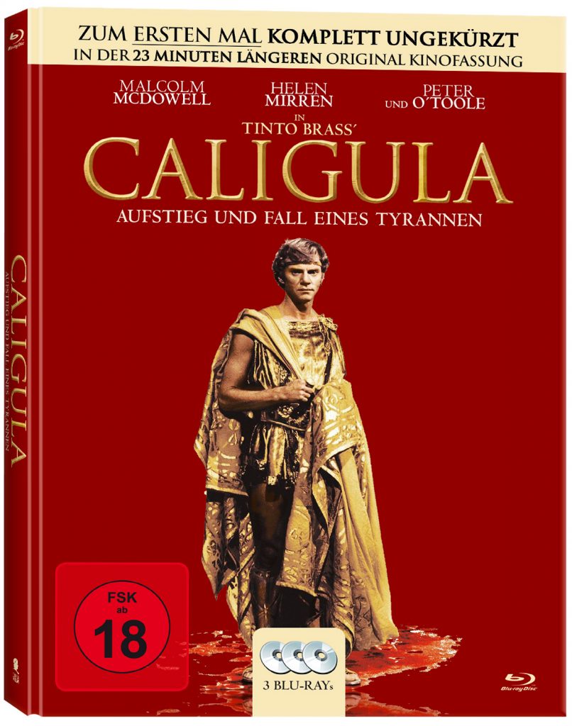 Mediabook zu Caligula