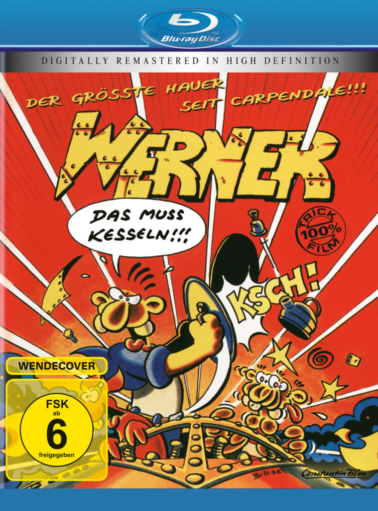 Blu-Ray-Cover von Werner - Das muß kesseln!!! ©Constantin Film