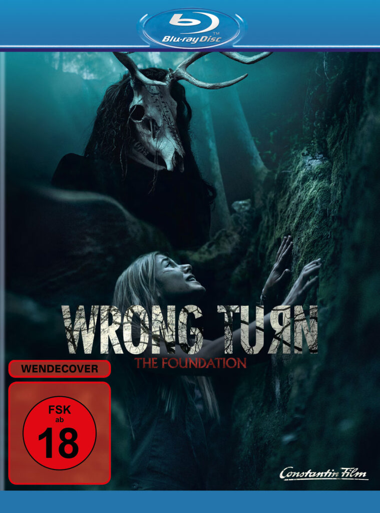 Das Blu-ray-Cover von Wrong Turn - The Foundation